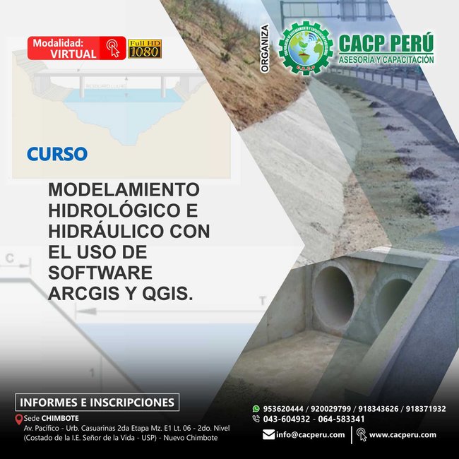 Modelamiento Hidrológico E Hidráulico Con El Uso De Software Arcgis Y Qgis. 2019 - 2