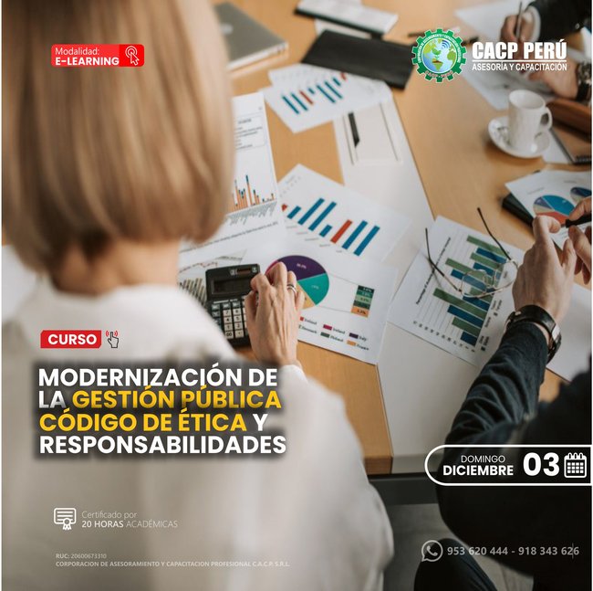 Modernización De La Gestión Pública, Código De Ética Y Responsabilidades 2023-2.2 E-Learning