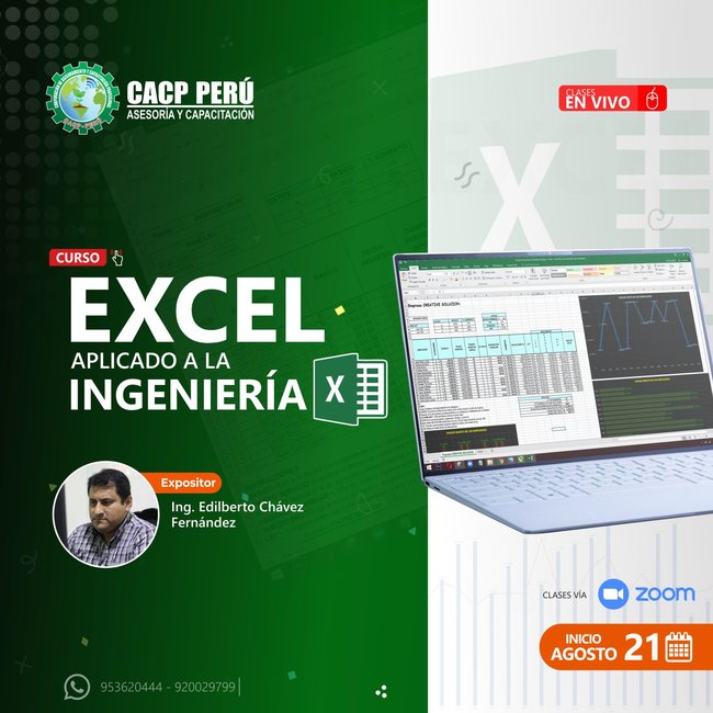 Ms Excel Aplicado A La Ingeniería. 2021 - 2