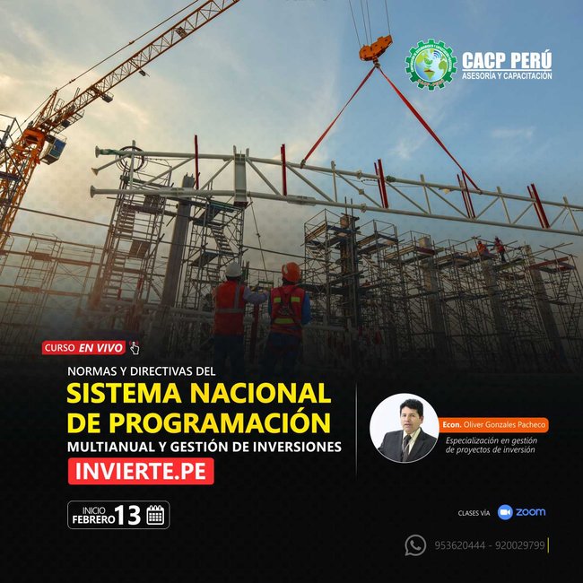 Normas Y Directivas Del Sistema Nacional De Programación Multianual Y Gestión De Inversiones Invierte.Pe. 2021 - 5