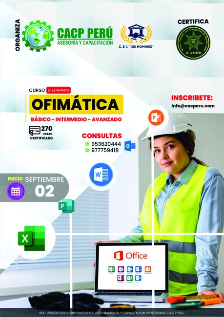 Ofimática Empresarial 2022 Nivel Basico - Nivel Intermedio - Nivel Avanzado 2023 - 2 E-Learning