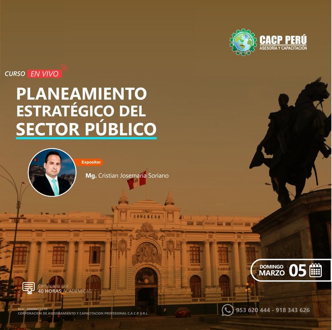 Planeamiento Estratégico En El Sector Público 2023 - 1