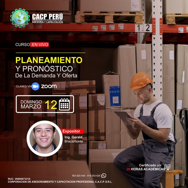 Planeamiento Y Pronóstico De La Demanda Y Oferta 2023 - 1