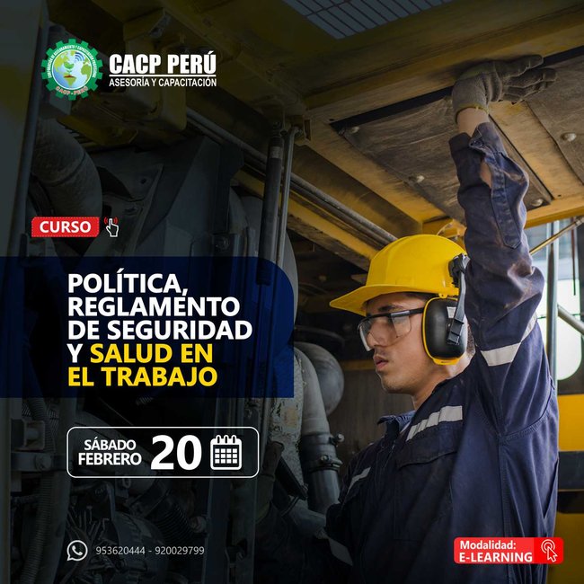 Política, Reglamento De Seguridad Y Salud En El Trabajo. 2021 - 1- Virtual - 1