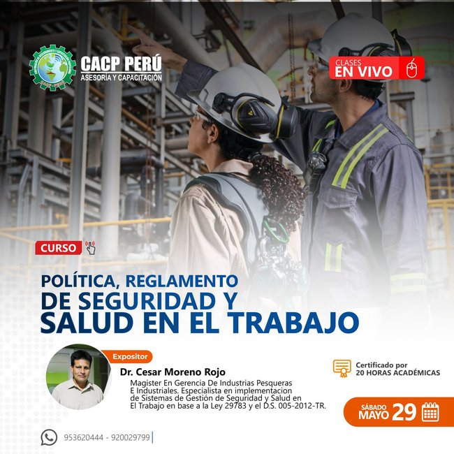 Política, Reglamento De Seguridad Y Salud En El Trabajo. 2021 - 2