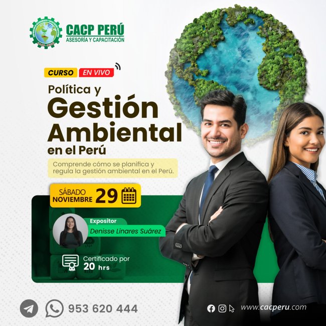 Política y Gestión Ambiental en el Perú. 2025-2 O
