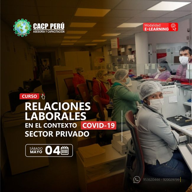 Relaciones Laborales En El Contexto Covid-19-Sector Privado 2024 - 1 E-Learning