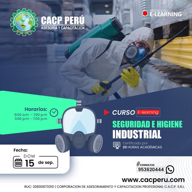 Seguridad E Higiene Industrial 2024 - 1 E-Learning