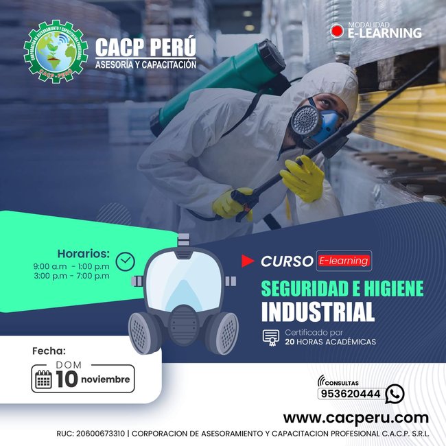 Seguridad E Higiene Industrial 2024 - 1.2 E-Learning