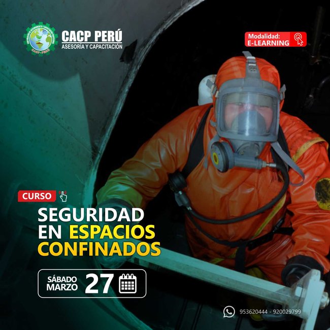 Seguridad En Espacios Confinados. 2021 - 1 - Virtual - 1