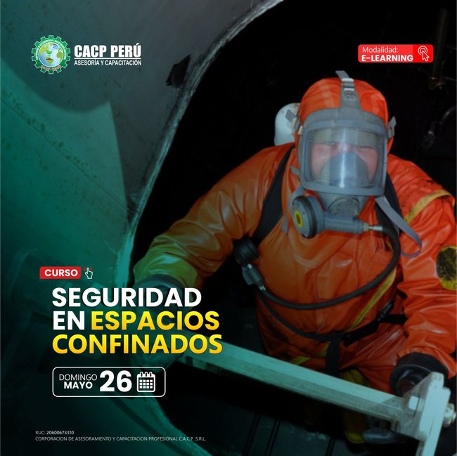 Seguridad En Espacios Confinados 2024 - 1 E-Learning