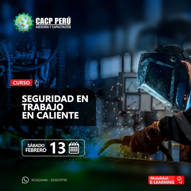 Seguridad En Trabajo En Caliente. 2021 - 1- Virtual - 1