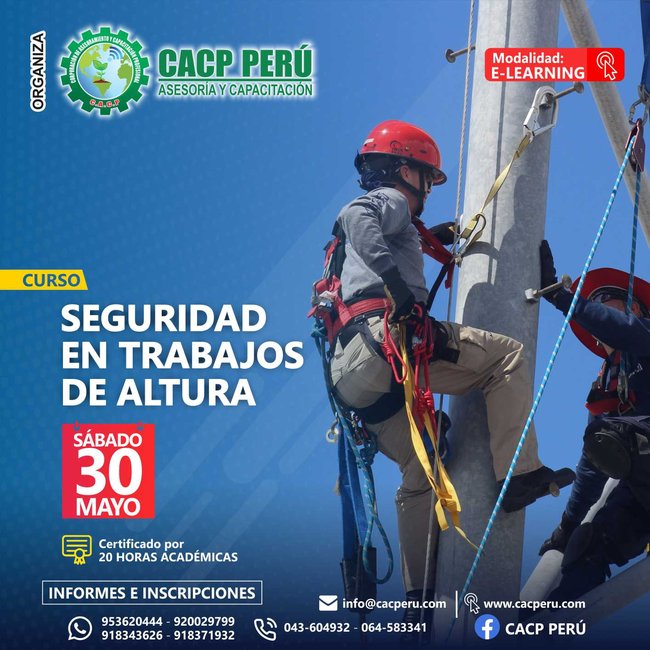 Seguridad En Trabajos De Altura. 2020 - 1 - Virtual