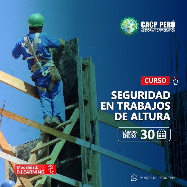 Seguridad En Trabajos De Altura. 2021 - 1- Virtual - 1