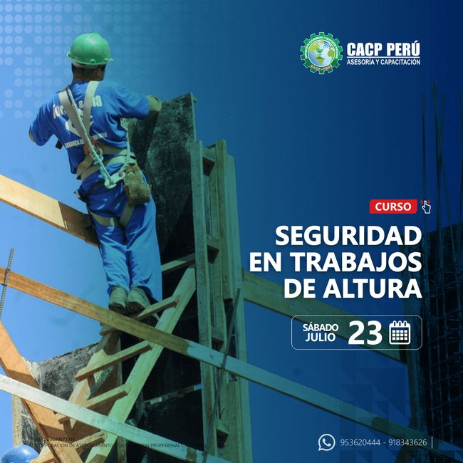 Seguridad En Trabajos De Altura. 2022 - 2 - E-Learning