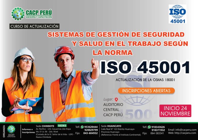 Sistemas De Gestión De Seguridad Y Salud En El Trabajo Según La Norma Iso 45001:2018. - 2018 - 2