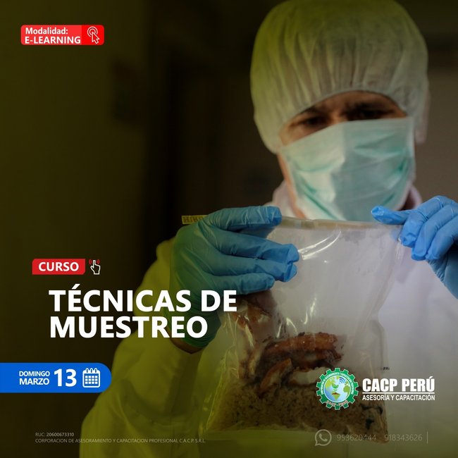 Técnicas De Muestreo. 2021 - 2 - E-Learning
