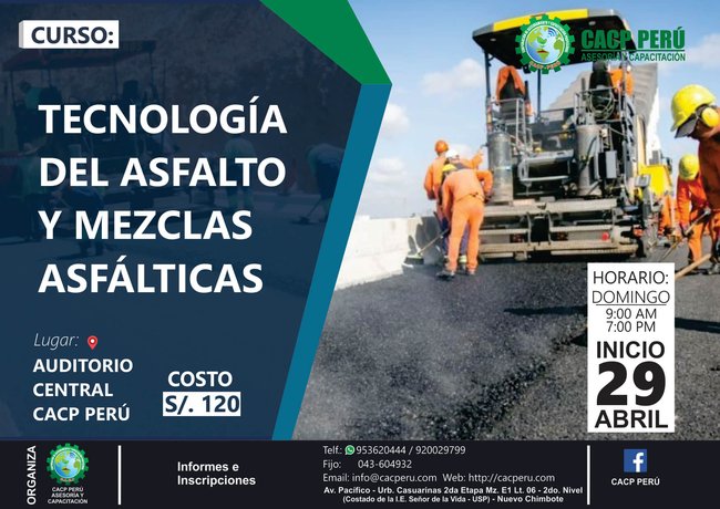 Tecnología De Asfalto Y Mezclas Asfalticas. 2018 - 1