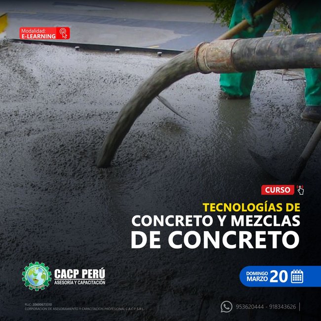 Tecnologías De Concreto Y Mezclas De Concreto. 2022 - 1 - E-Learning