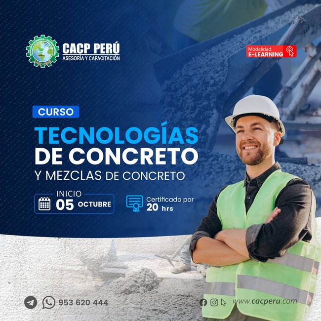 TECNOLOGÍAS DE CONCRETO Y MEZCLAS DE CONCRETO. 2025-2 E