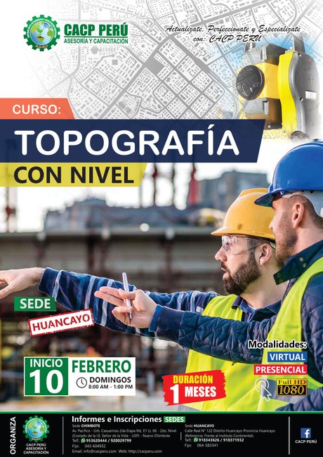 Topografía Con Nivel. 2019 - 1