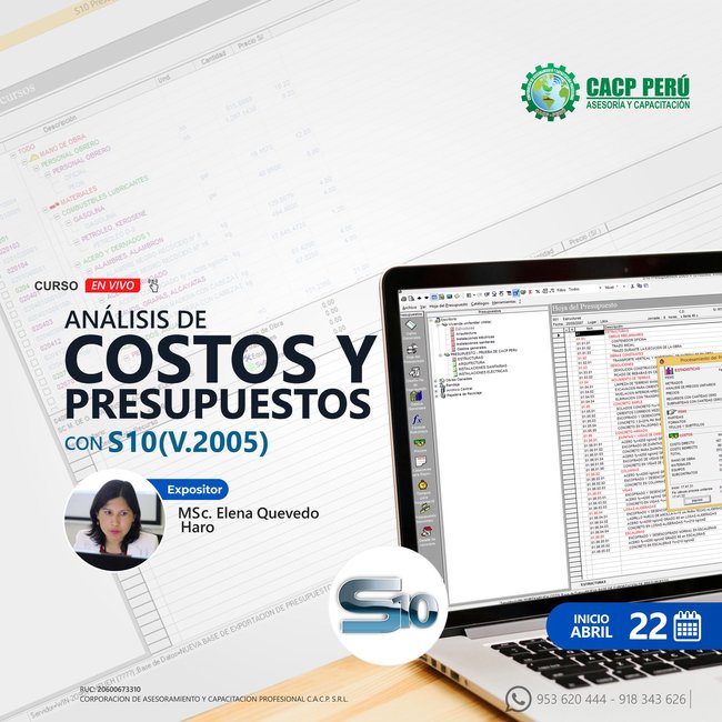 Análisis De Costos Y Presupuestos Con S10(V.2005). 2022 - 3