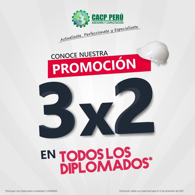 3 X 2 En Todos Nuestros Diplomados. 2021 - 1