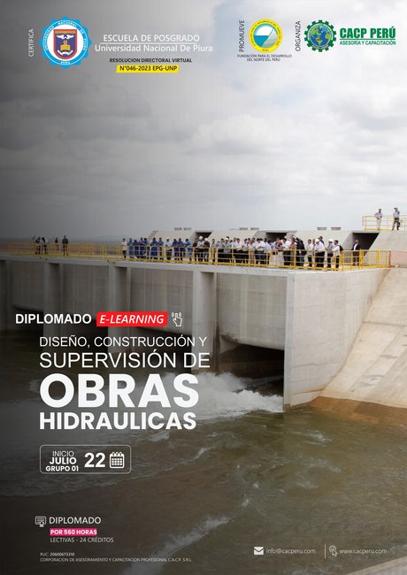 Diseño, Construcción Y Supervisión De Obras Hidráulicas. 2023-2 Elerning