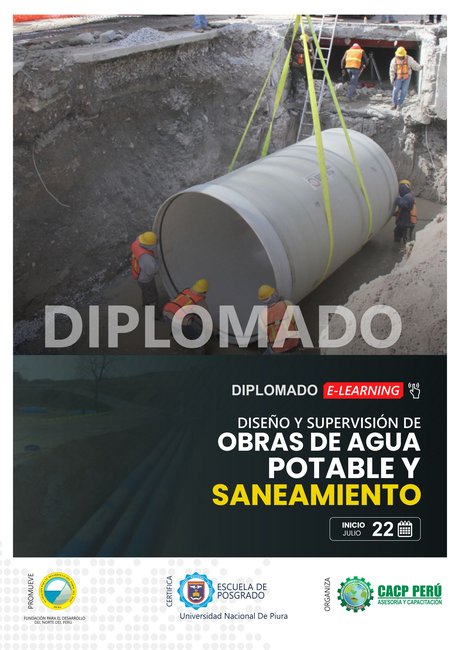 Diseño Y Supervisión De Obras De Agua Potable Y Saneamiento. 2023-2 Elerning