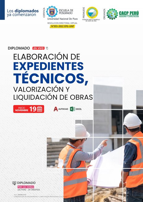 Elaboración De Expedientes Técnicos, Valorización Y Liquidación De Obras. 2022 - 3