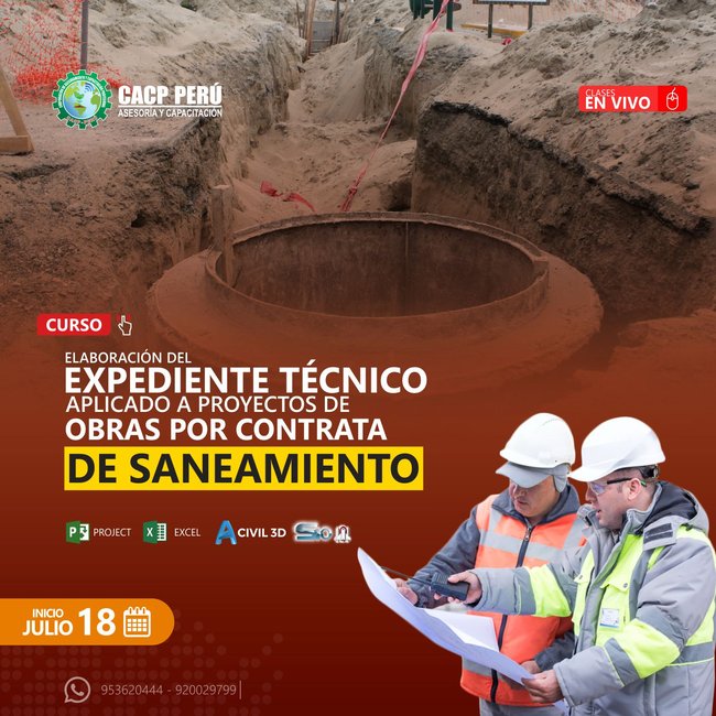 Elaboración Del Expediente Técnico Aplicado A Proyectos De Obras Por Contrata De Saneamiento. 2021 - 1