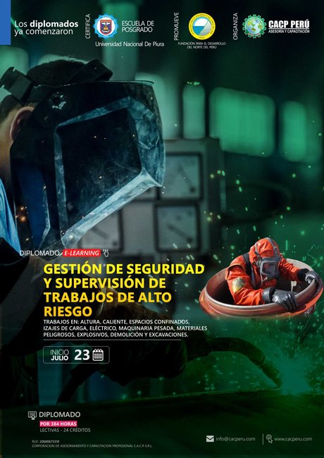 Gestión De Seguridad Y Supervisión De Trabajos De Alto Riesgo. 2022 - 2