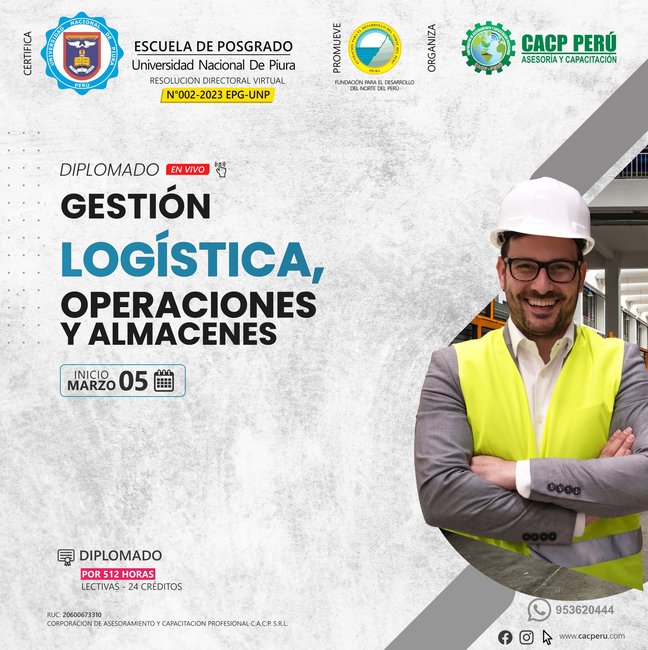 Gestión Logística, Operaciones Y Almacenes. 2023 - 1