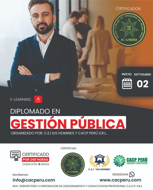 Gestión Pública. 2023 - 2 E-Learning-Cap