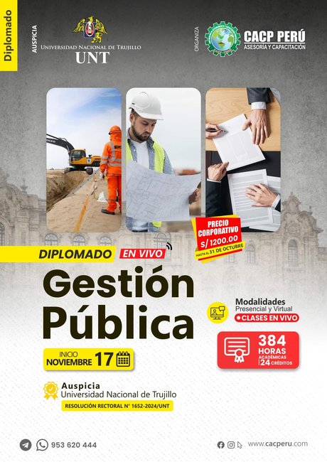 Gestión Pública. 2024 - 2