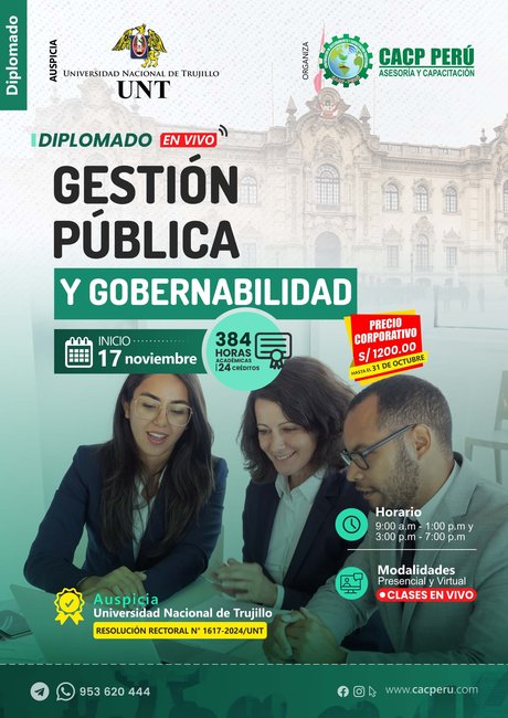 Gestión Pública Y Gobernabilidad. 2024 - 2