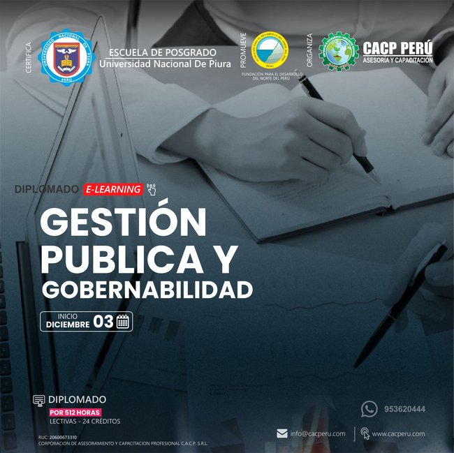 Gestion Pública Y Gobernabilidad. 2023 - 2.2 E-Eleanring