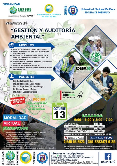 Gestión Y Auditoria Ambiental 2018 - 2