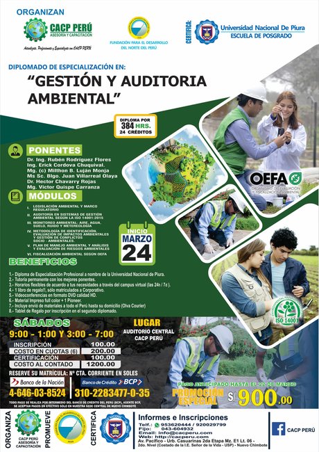 Gestión Y Auditoria Ambiental 2018 - I