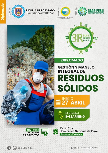 Gestión Y Manejo Integral De Residuos Sólidos. 2025-1 E-Learning