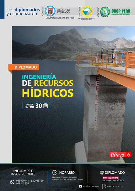 Ingeniería De Recursos Hídricos. 2022 - 1
