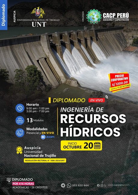 Ingeniería De Recursos Hídricos. 2024 - 2