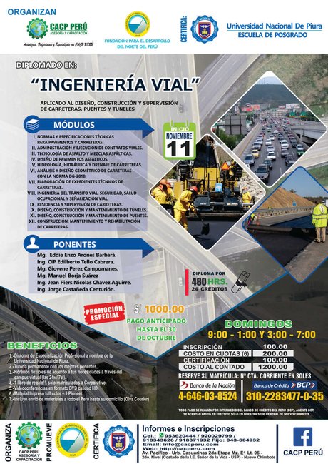 Ingeniería Vial 2018 - 2