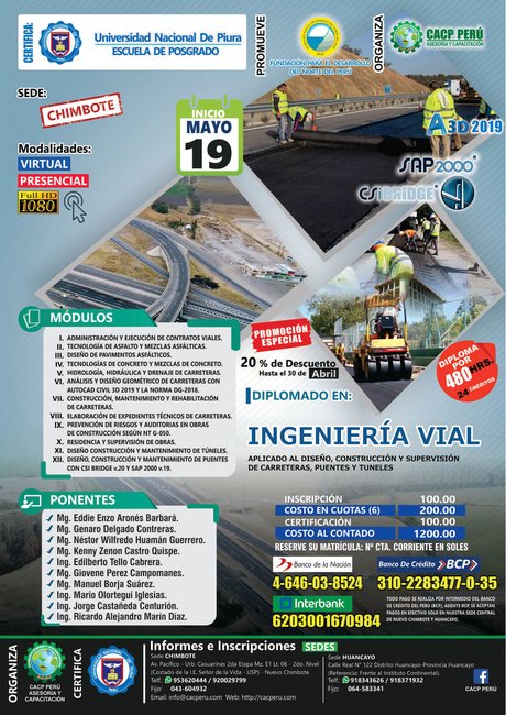 Ingeniería Vial 2019 - 1