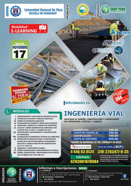 Ingeniería Vial 2019 - 2