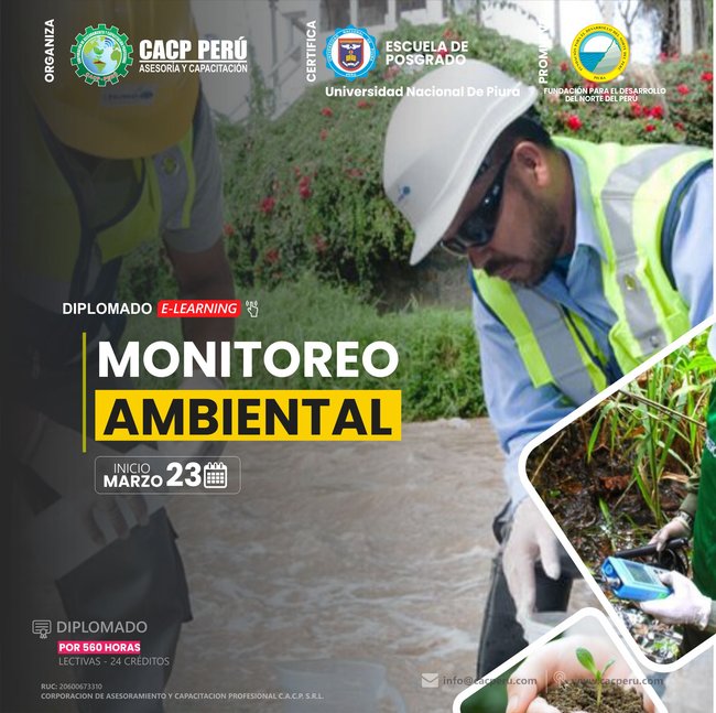 Monitoreo Ambiental 2024 - 1 E-Learning