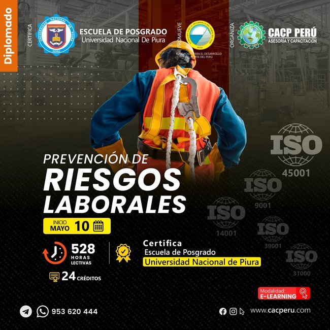 Prevención de riesgos laborales. 2026-1 E
