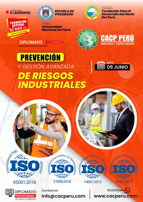 Prevención Y Gestión Avanzada De Riesgos Industriales 2024 - 1.3 E-Learning