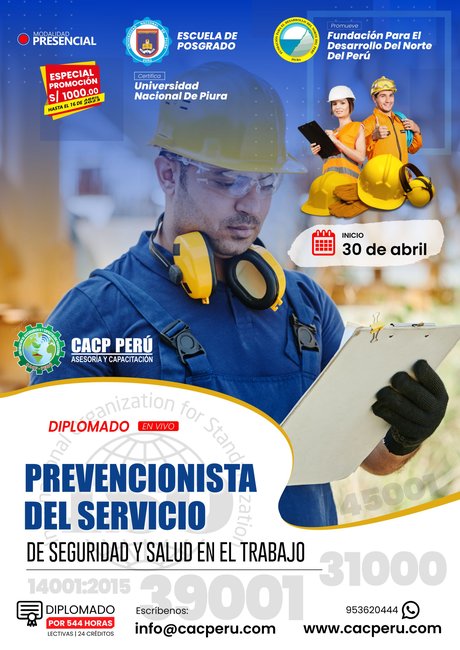 Prevencionista Del Servicio De Seguridad Y Salud En El Trabajo 2023 - 1