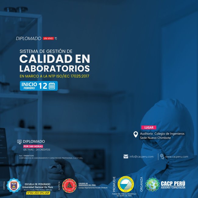 Sistema De Gestión De La Calidad En Laboratorios En Marco A La Ntp Iso/Iec 17025:2017. 2023 - 1